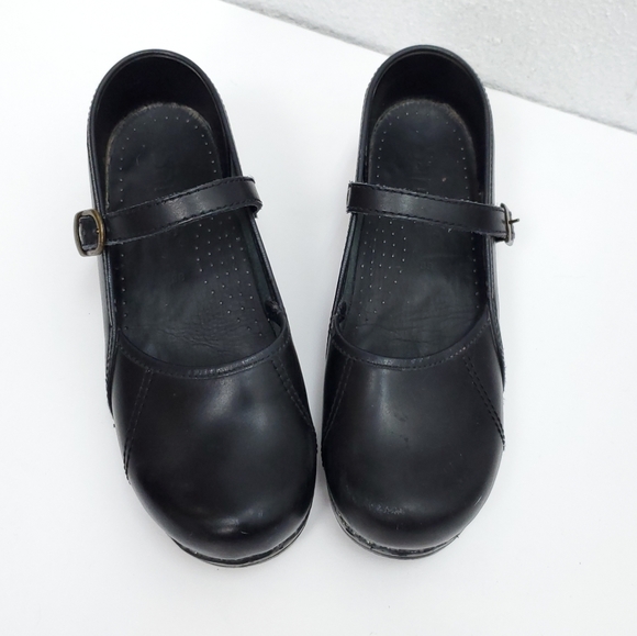 SANITA Leather Mary Jane Professional Clogs - Picture 3 of 16